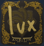 Sticker | lux (Gold) | Austin 2025