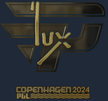 Sticker | lux (Gold) | Copenhagen 2024