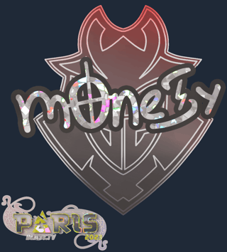 Sticker | m0NESY (Glitter) | Paris 2023