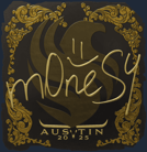 Sticker | m0NESY (Gold) | Austin 2025 Sticker | m0NESY (Gold) | Austin 2025 image