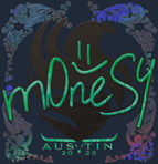 Sticker | m0NESY (Holo) | Austin 2025