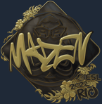 Sticker | maden (Gold) | Rio 2022