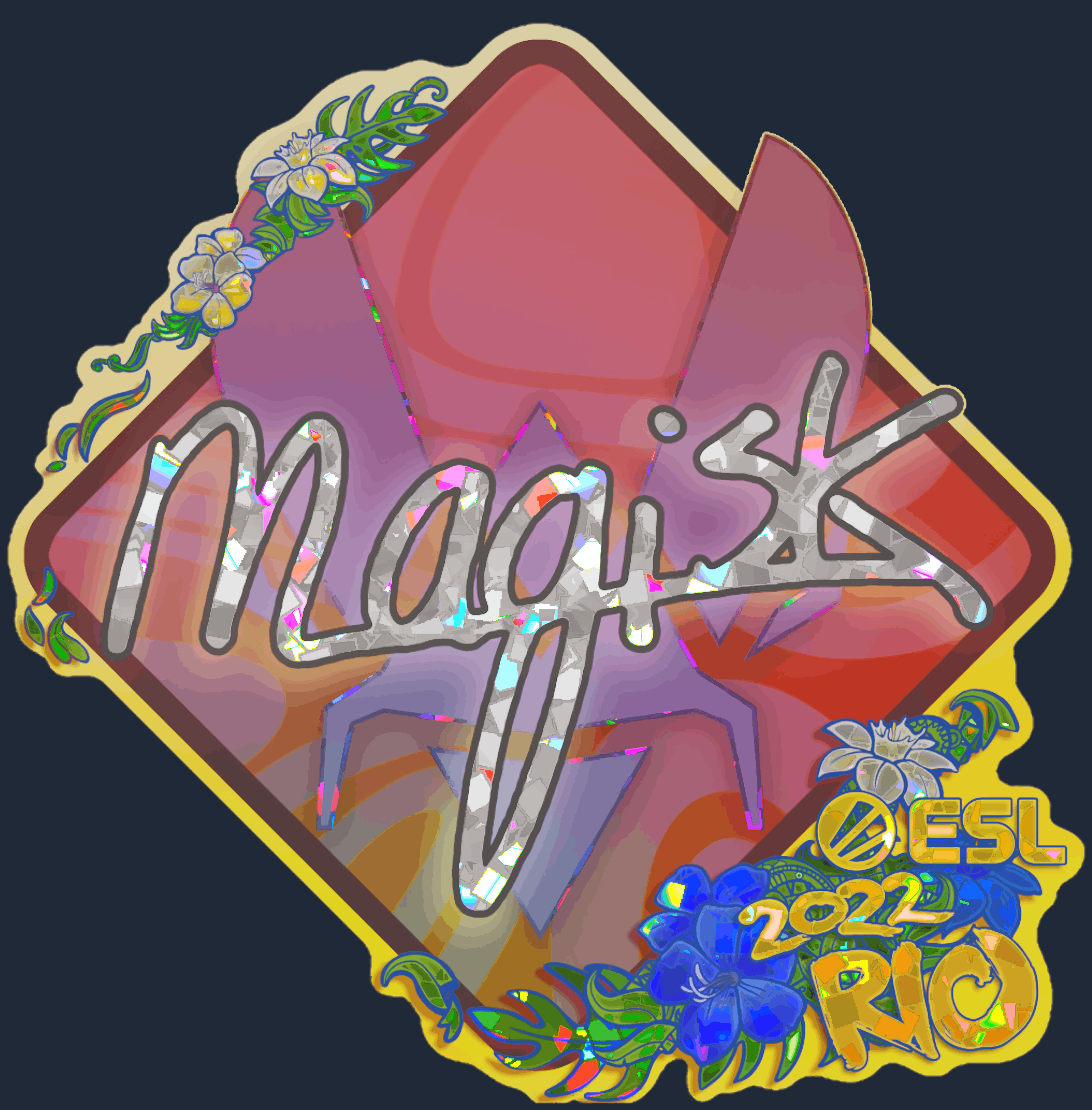 Sticker | Magisk (Glitter) | Rio 2022