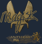 Sticker | Magisk (Gold) | Antwerp 2022