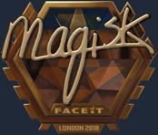 Sticker | Magisk (Gold) | London 2018