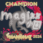Sticker | magixx (Champion) | Shanghai 2024