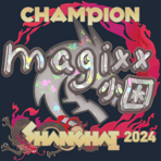 Sticker | magixx (Glitter, Champion) | Shanghai 2024