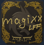 Sticker | magixx (Gold) | Austin 2025