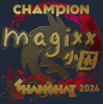 Sticker | magixx (Gold, Champion) | Shanghai 2024