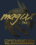 Sticker | magixx (Gold) | Copenhagen 2024