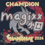 Sticker | magixx (Holo, Champion) | Shanghai 2024