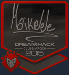 Sticker | Maikelele (Foil) | Cluj-Napoca 2015