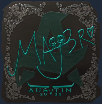 Sticker | MAJ3R (Foil) | Austin 2025