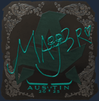 Sticker | MAJ3R (Foil) | Austin 2025