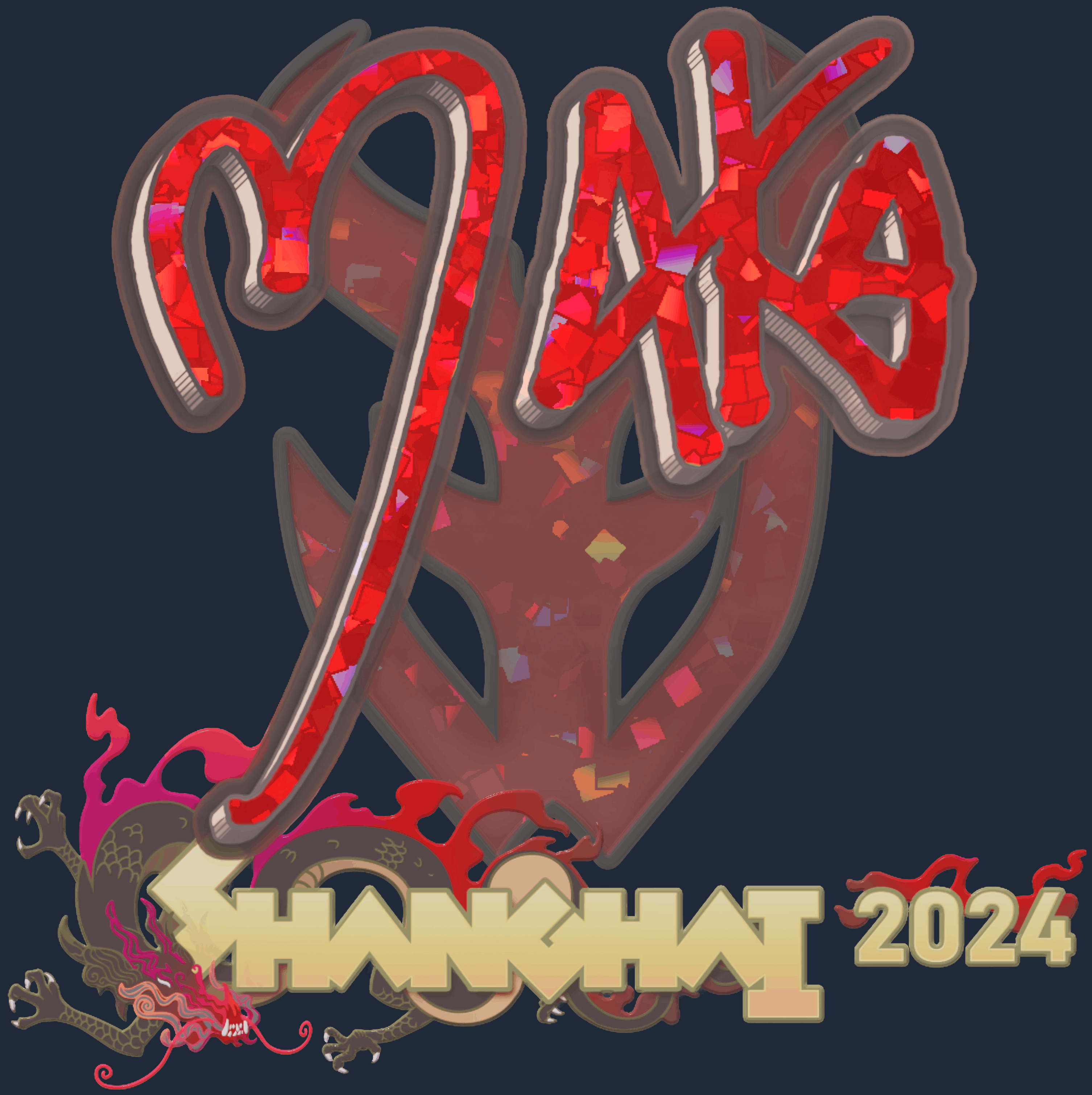 Sticker | Maka (Glitter) | Shanghai 2024