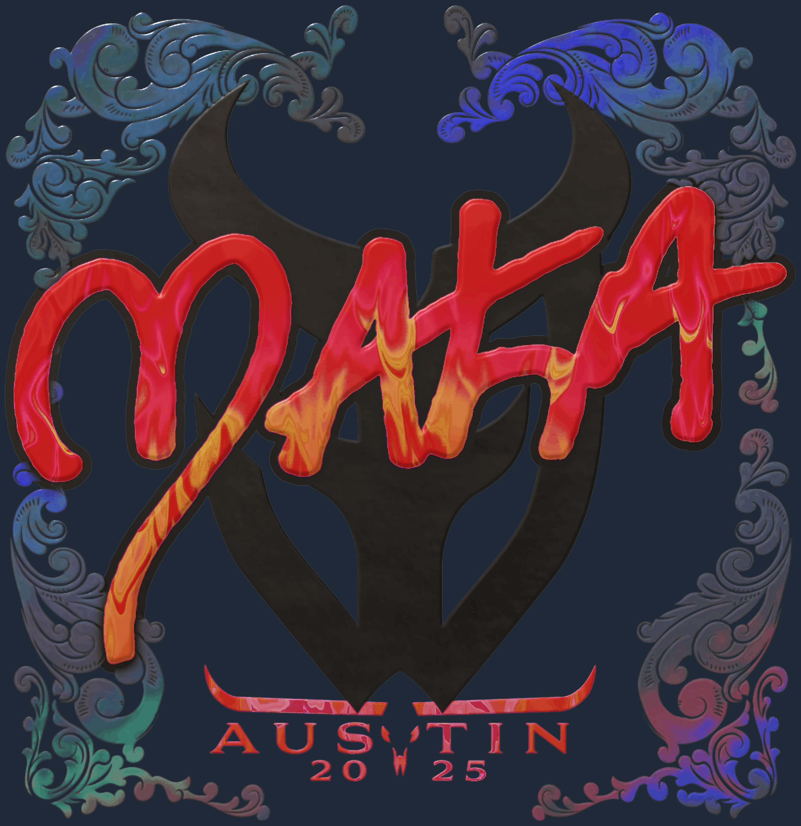 Sticker | Maka (Holo) | Austin 2025