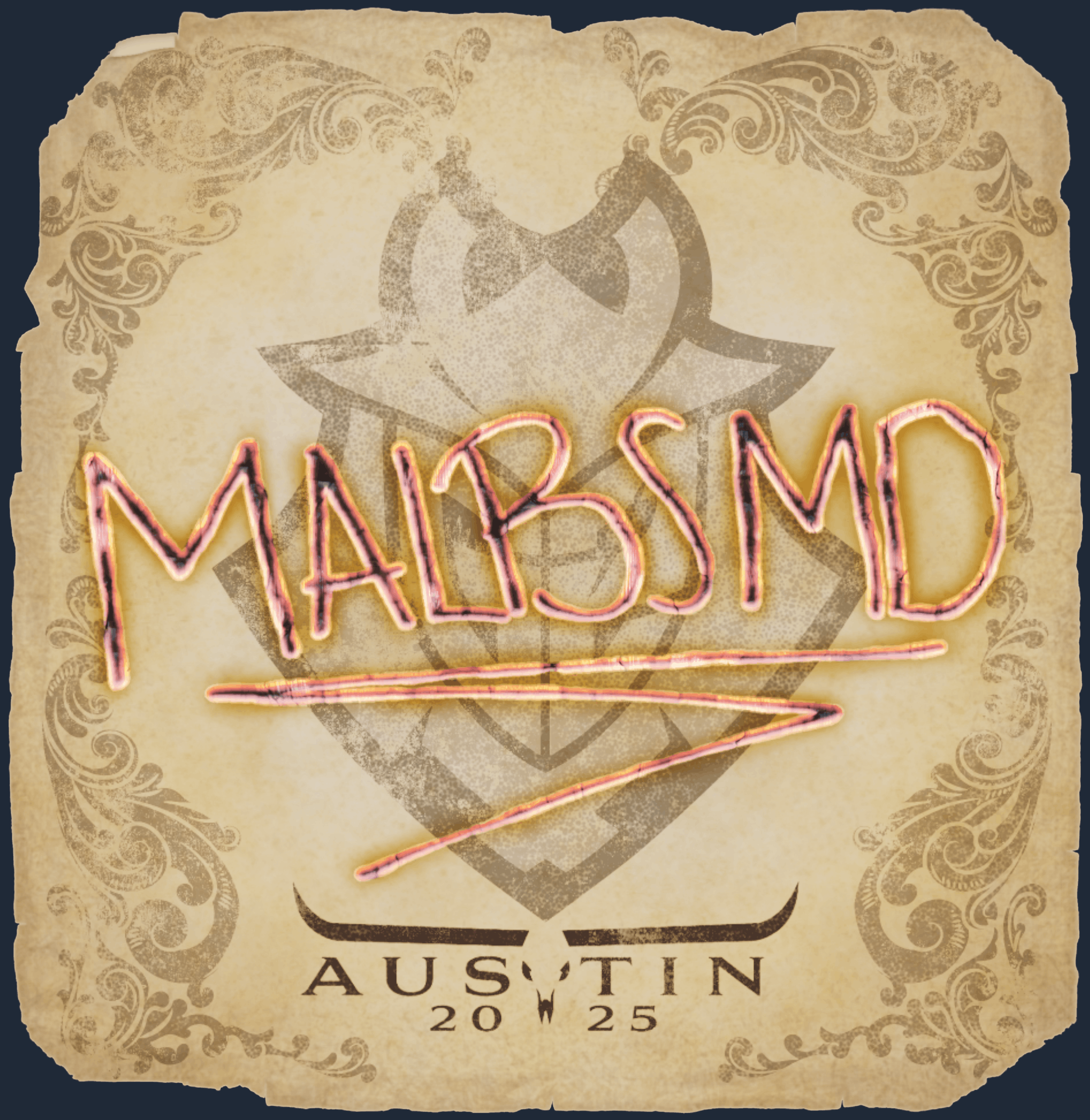 Sticker | malbsMd | Austin 2025