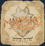 Sticker | malbsMd | Austin 2025