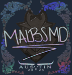 Sticker | malbsMd (Holo) | Austin 2025