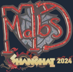 Sticker | malbsMd (Holo) | Shanghai 2024