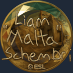 Sticker | malta (Gold) | Katowice 2019