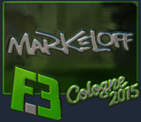 Sticker | markeloff (Foil) | Cologne 2015 image