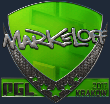 Sticker | markeloff(은박) | 크라쿠프 2017