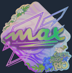Sticker | max (Holo) | Rio 2022
