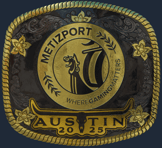 Sticker | Metizport (Gold) | Austin 2025