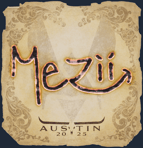 Sticker | mezii | Austin 2025