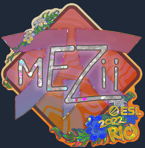 Sticker | mezii (Glitter) | Rio 2022