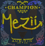 Sticker | mezii (Holo, Champion) | Austin 2025