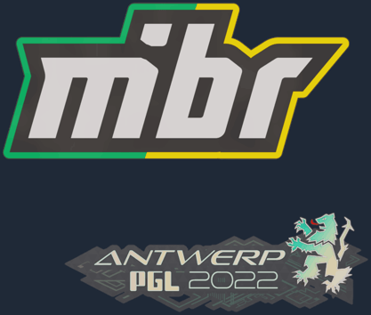 Sticker | MIBR | Antwerp 2022