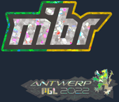 Sticker | MIBR (Glitter) | Antwerp 2022