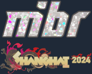 Sticker | MIBR (Glitter) | Shanghai 2024