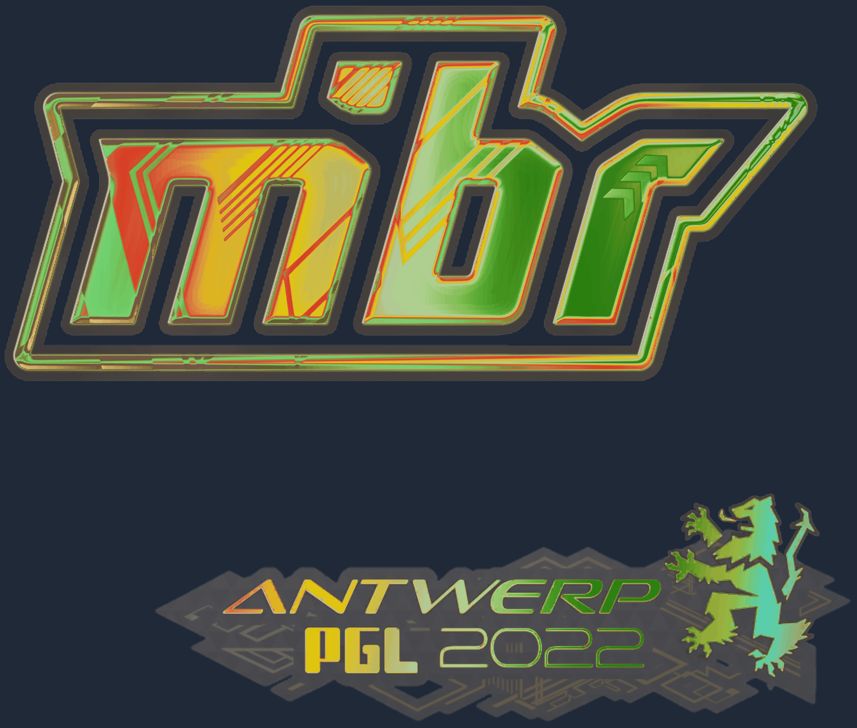 Sticker | MIBR (Holo) | Antwerp 2022