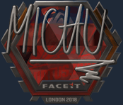 Sticker | MICHU (Foil) | London 2018