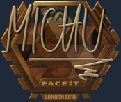 Sticker | MICHU (Gold) | London 2018