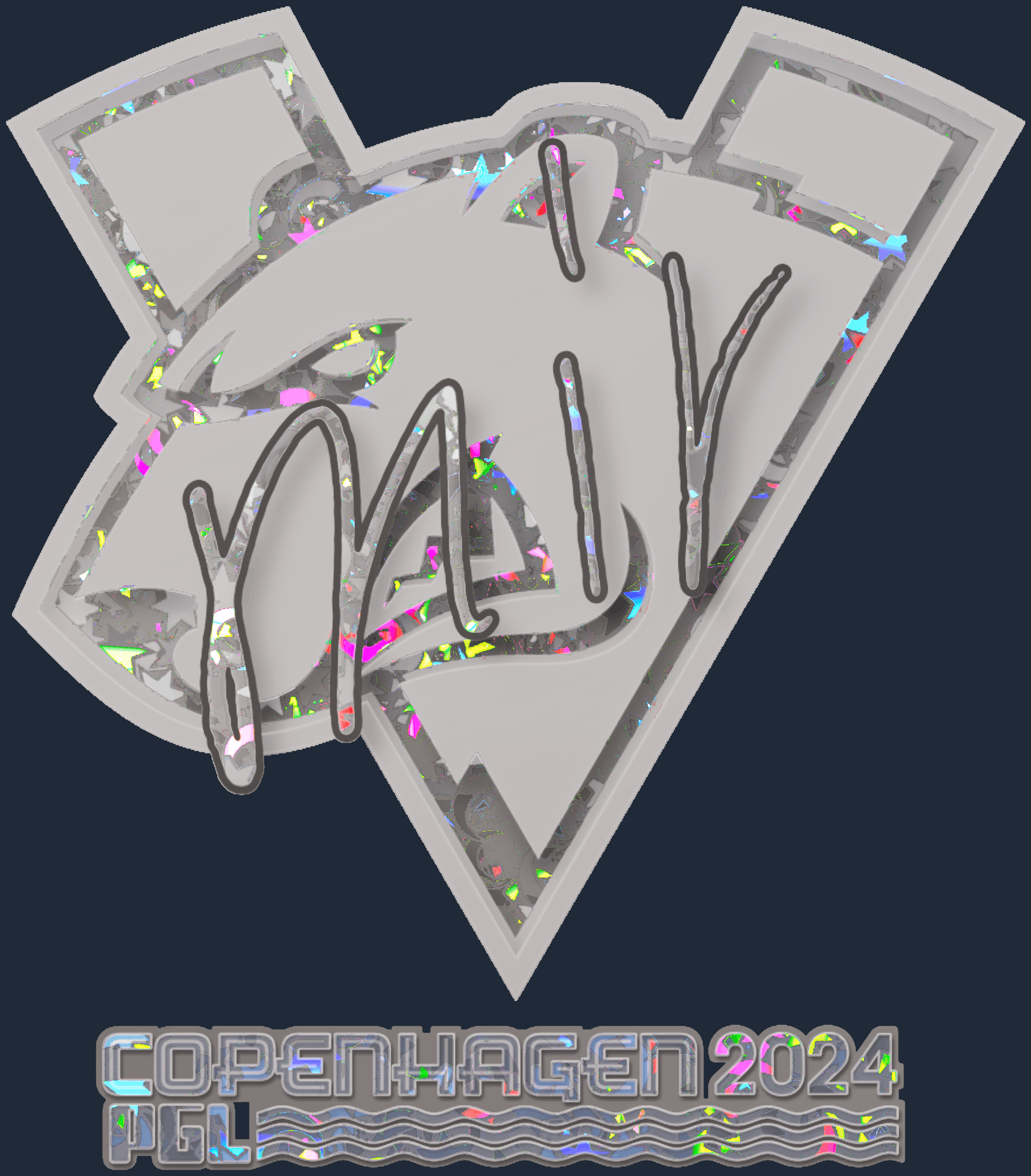 Sticker | mir (Glitter) | Copenhagen 2024