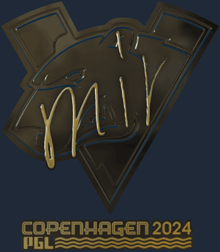 Sticker | mir (dorada) | Copenhague 2024