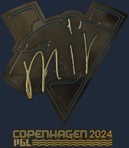 Sticker | mir (Gold) | Copenhagen 2024