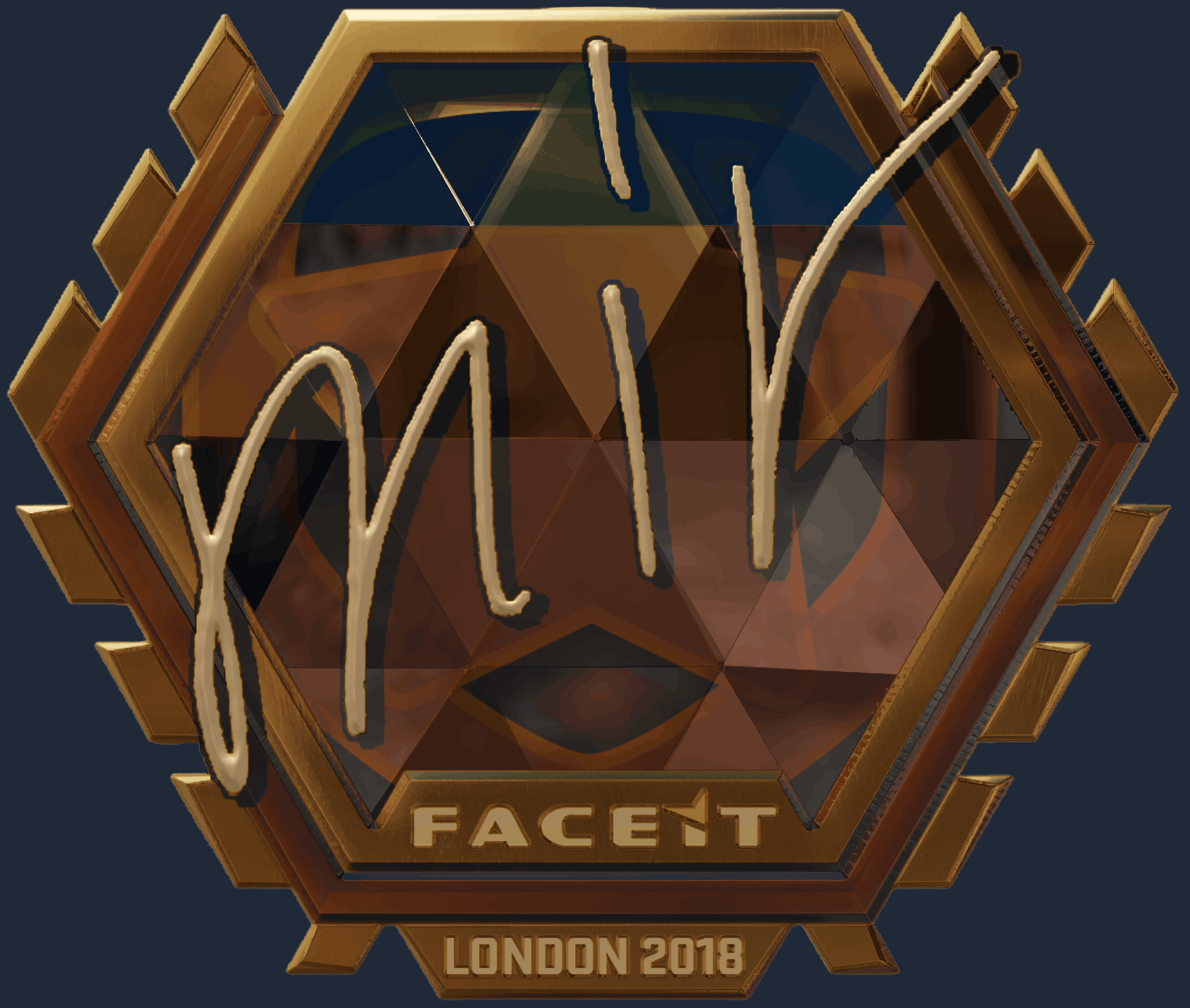 Sticker | mir (Gold) | London 2018