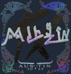 Sticker | mlhzin (Holo) | Austin 2025