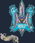 Sticker | Monte (Glitter) | Paris 2023