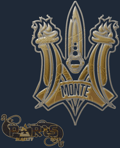 Sticker | Monte (Gold) | Paris 2023