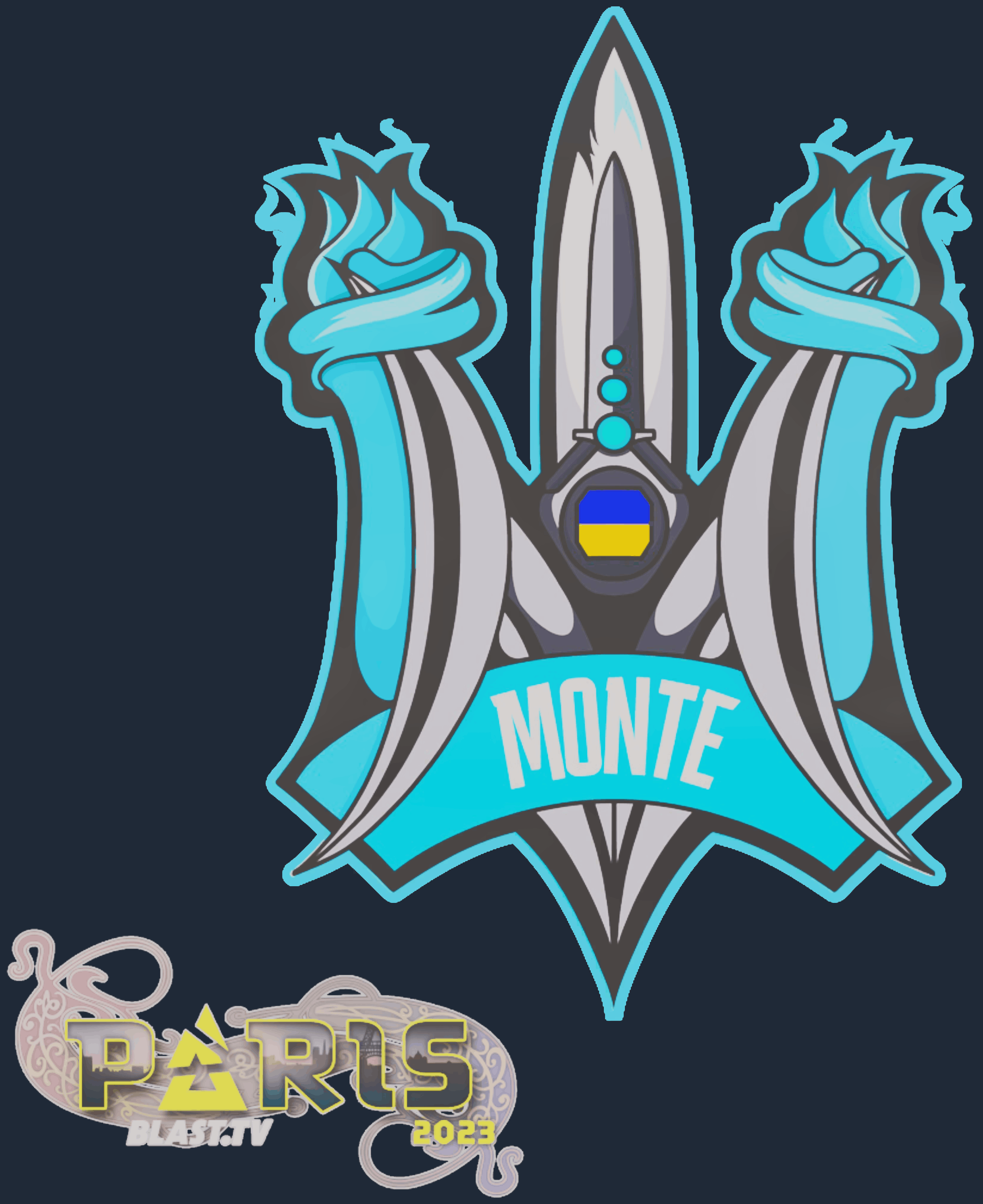 Sticker | Monte | Paris 2023