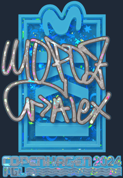 Sticker | mopoz (Glitter) | Copenhagen 2024