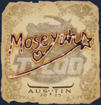 Sticker | Moseyuh | Austin 2025