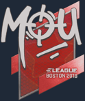 Sticker | mou | Boston 2018