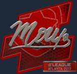 Sticker | mou (Foil) | Atlanta 2017
